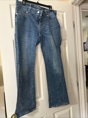 Rock &Roll brand Women's Blue Bootcut Jeans - mid rise